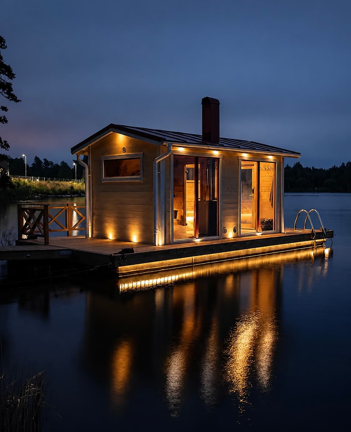 Floating Sauna
